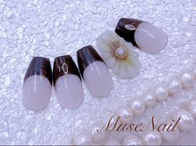 ミューズネイル(muse nail)/カラーフレンチネイル¥10480