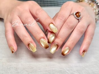 ビーネイル 名古屋志賀本通(B.nail)/ニュアンス定額 basic art/定額