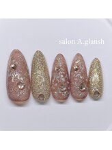 サロン アグランシュ(salon A.glansh)/ストーンもつけ放題☆