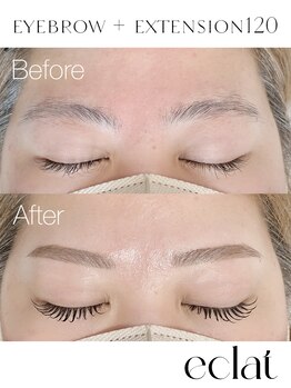 エクラ 東武練馬店(eclat)/Eyebrow + Extension120
