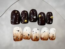 クレモアネイル 浦和店(CLEMORE NAIL)/ちぐはぐラテネイル