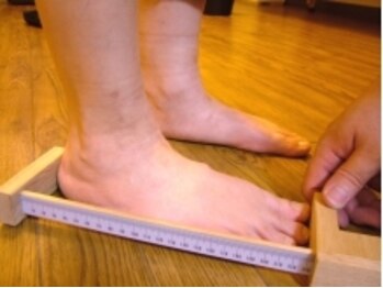 ボディケアハウス なごみ整体院(BODY CARE HOUSE)/足長計測