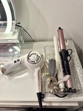 メトルミリ 新宿店(Metre milli)/ドライヤー・ヘアアイロン完備！