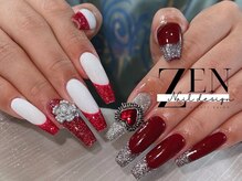 ゼン ネイル デザイン 池袋(ZEN NAIL DESIGN)/* 長 さだしやり放題×つけ放題