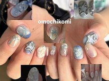 ルカ 原宿(lux)/お持ち込み × ガーリーネイル