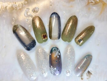 モモ 高円寺(Momo)/マグネット、雪の結晶、ミラー