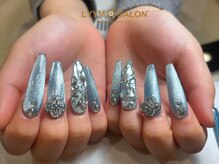 リームサロン 池袋店(LYYM SALON)/シルバービジューネイル