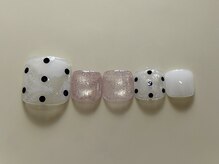 ジェミーネイル シンジュク(Jemiy nail shinjuku)/レースドットマグネット¥8980