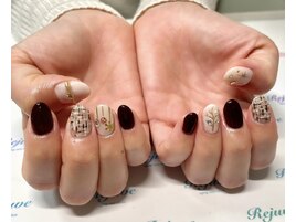 冬のツイードチェック☆