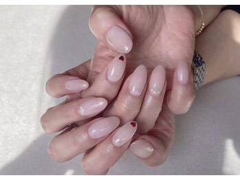 モルフォネイル(Morpho nail)/#冬ネイル#大人可愛いネイル