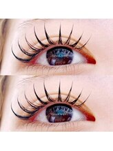 グランシュ クアトロ ひたちなか店(GranCieux×QUATRO)/束感まつげ×フラット140本