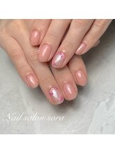 ソラ(sora)/ドライフラワーネイル