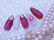 ミューズネイル(muse nail)/3Dフラワーネイル¥10480