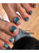 ネイルサロン ヴァレンタイン(nailsalon Valentine)/foot 定額デザイン