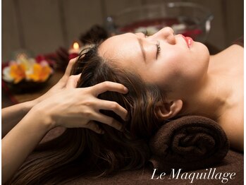 ルマキアージュ (Le Maquillage)の写真/小顔とリフトアップが同時に叶う東洋医学ヘッドマッサージで心身リラックス★☆