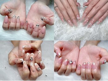 メゾンアンズ 船橋店(maison ANZU.)の写真/持ち込みデザイン9800円～ワンホンネイルや推しネイルも♪