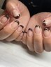 ハンド◇フィルイン◇フレンチネイル