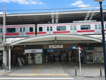 自由が丘駅の正面口を出ます。