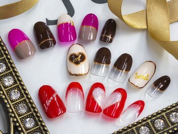 ネイルサロン ジュネイル(NAIL SALON JUNAIL)/バレンタインネイル