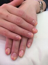 シャンネイルケアサロン(Shan Nail caresalon)/タイダイネイル