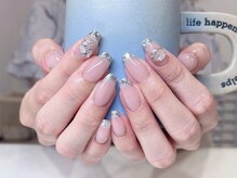 キナ(KINA)/9/20ガラスフレンチ+有料パーツ