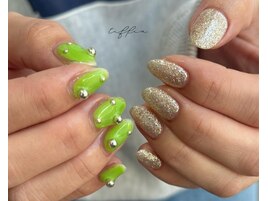 ～POPなアシメネイル～