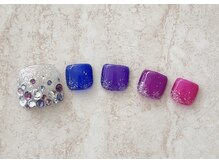 ネイルファクトリー 横浜ベイクォーター店/【Foot】デザイン　¥8550