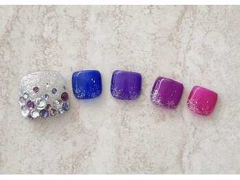 ネイルファクトリー 横浜ベイクォーター店/【Foot】デザイン ¥8550