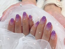 QBネイル 多摩センター店(QB Nail)/限定色ラメグラデーション