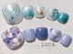 ネイルアトリエルカ(nail atelier LUCA)の写真/初夏フットは紫陽花ネイルやマーメイドネイル等、華やかなトレンド大人可愛いネイルに♪