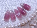 夏のチックカラーネイル¥10480