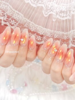ファラウェイネイル(Faraway nail)/オーロラネイル☆