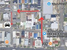 ビーネイル 名古屋志賀本通(B.nail)/駐車場1台完備/サロンから1分