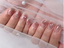 チークネイルでガーリーデザイン♪[伏見/栄/定額/韓国/ワンホン]