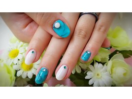 大理石ネイル☆