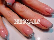 ブリオ ネイルズ(Nail BRIO NAILS)/フラッシュフレンチネイル