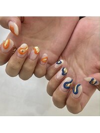うにょうにょネイル☆