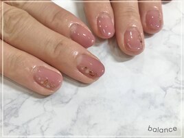 シンプルデザイン♪定額制ネイル