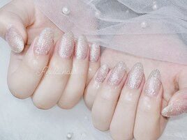 新色シアーフラッシュネイル☆
