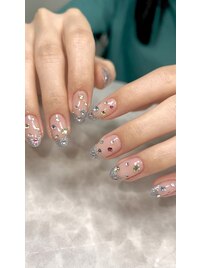 カラフルストーンネイル