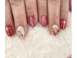 クリスマスネイルアート