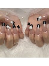 シードットネイル(Cee.nail)/French×長さだし