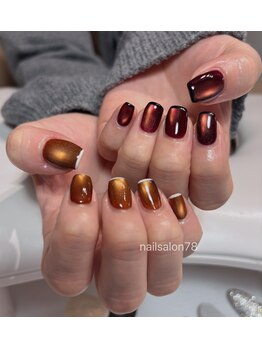 ナナハチ(78)/マグネット×先端フレンチ