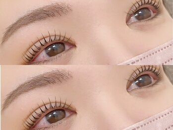 グランアイ 国分寺店(GRAN EYE)の写真/自まつげを根元から立ち上げることで自然な抜け感を演出★一人一人に合う似合わせまつげを提案します◎