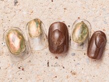 アイネイルズ 町田店(I nails)/ヴィンテージクリアネイル8480円