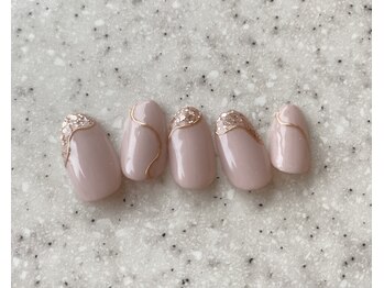 メール 代々木上原(Mer)/ミラーラインネイル