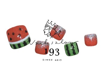 イチキューサン(193)/定額デザイン【Foot】7700円