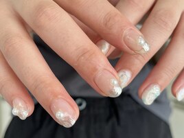 シンプルニュアンスネイル