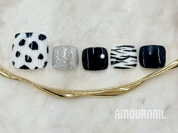 アムールラッシュ 新宿店(Amour lash)/フット ゴージャスコース