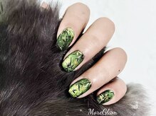 モアグラム 渋谷道玄坂店(More Glam)/柄　柄ネイル　マグネット